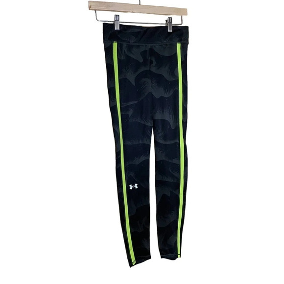 Under Armour Women's Cold Gear Camo Print Leggings Size Small - Picture 1 of 6